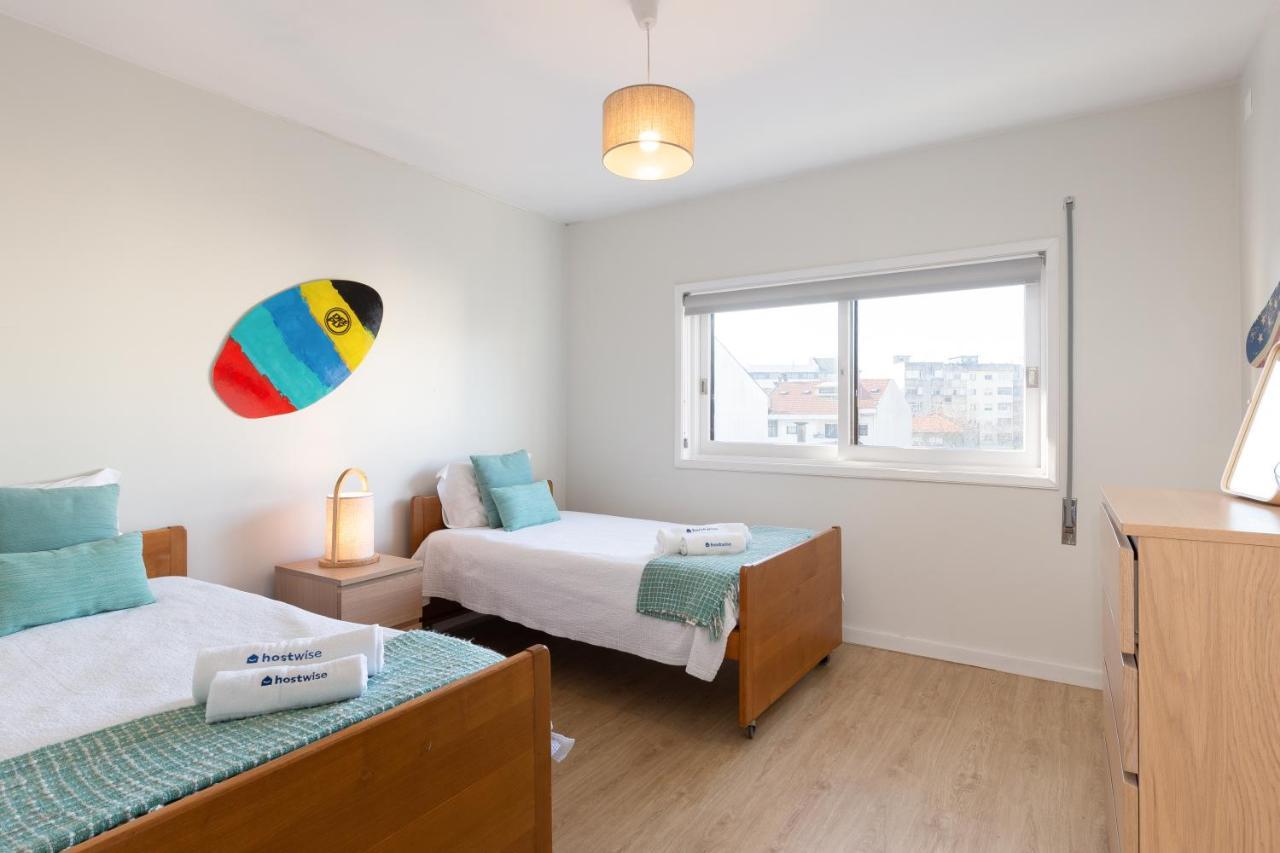Host Wise - Trendy Bright Flats With Jacuzzi - 5 Min Beach 马托西纽什 外观 照片
